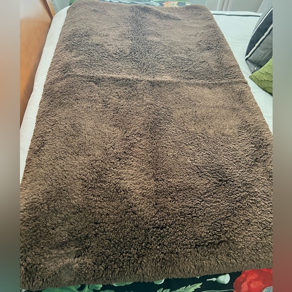 Restoration Hardware Bath Well Maintained Restoration Hardware 0 Cotton Rug 30x50 Brown